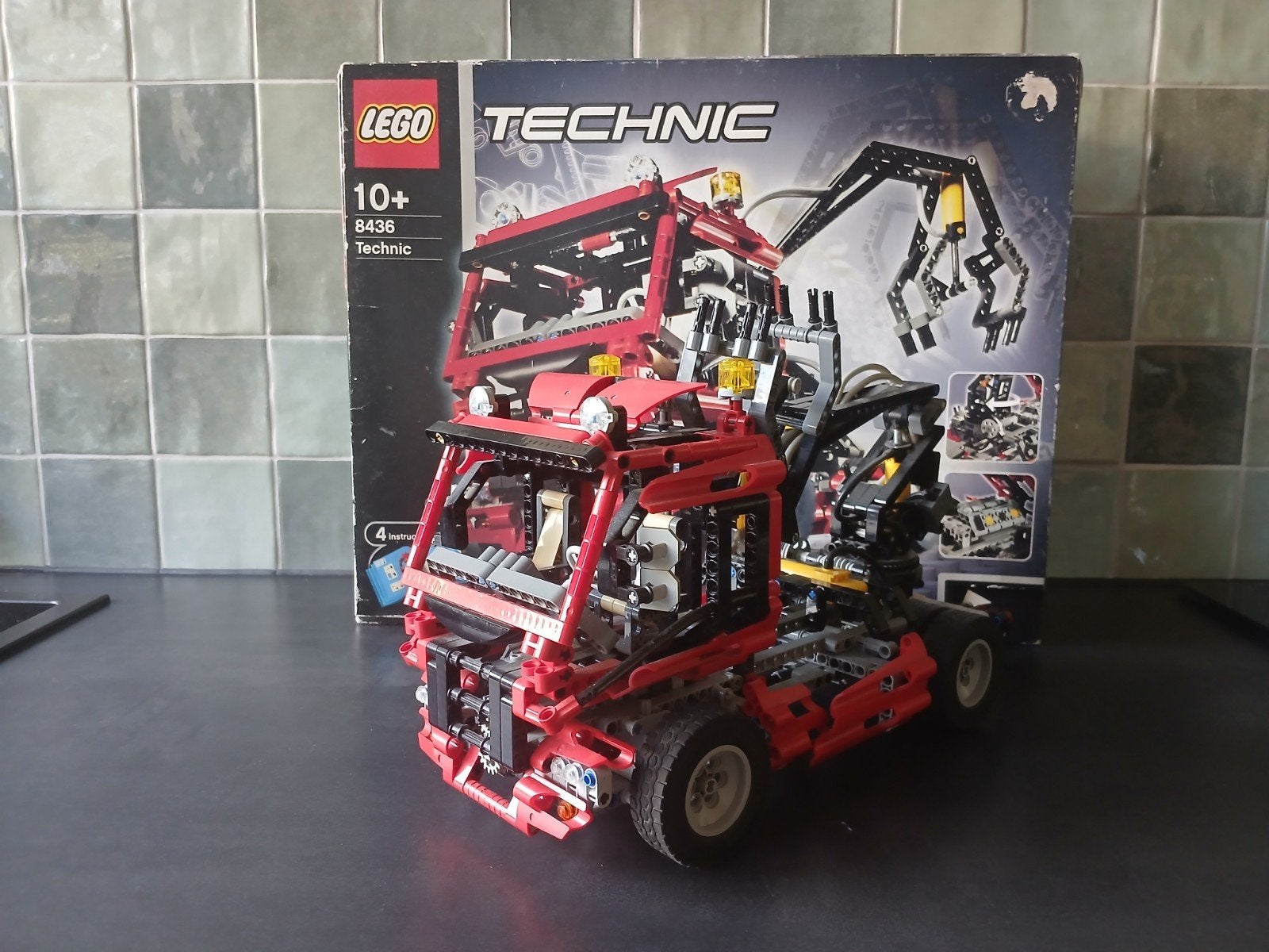 Lego technic 8436, Compleet, Lego, Ophalen of Verzenden, Zo goed als nieuw