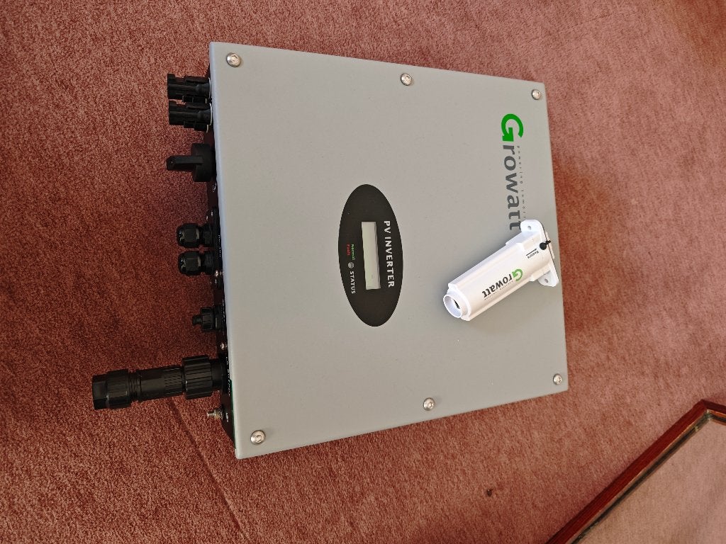 omvormer zonnepanelen, Ophalen, Gebruikt