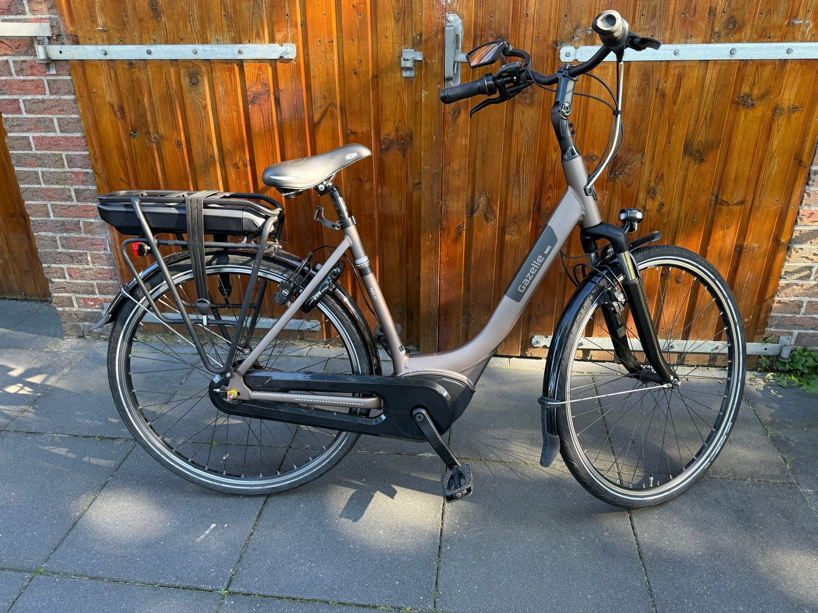 Gazelle Paris c7 bosch middenmotor keurige staat, Ophalen, Gebruikt, 51 tot 55 cm, 50 km per accu of meer