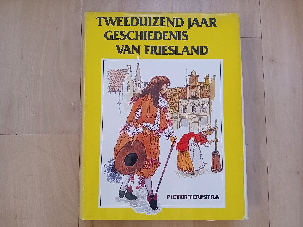 Tweeduizend Jaar Geschiedenis van Friesland -Pieter Terpstra, 20e eeuw of later, Gelezen, Pieter Terpstra, Ophalen of Verzenden