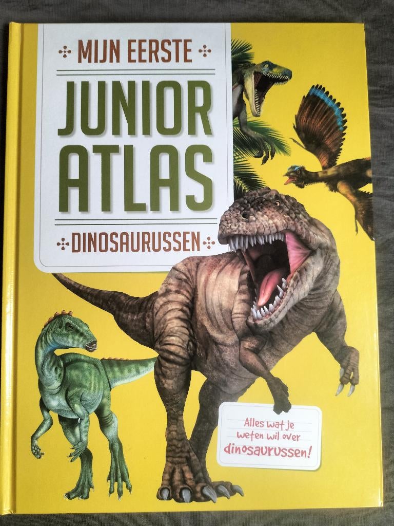 Mijn eerste Junior Atlas - Dinosaurussen, Ophalen of Verzenden, Zo goed als nieuw, Non-fictie
