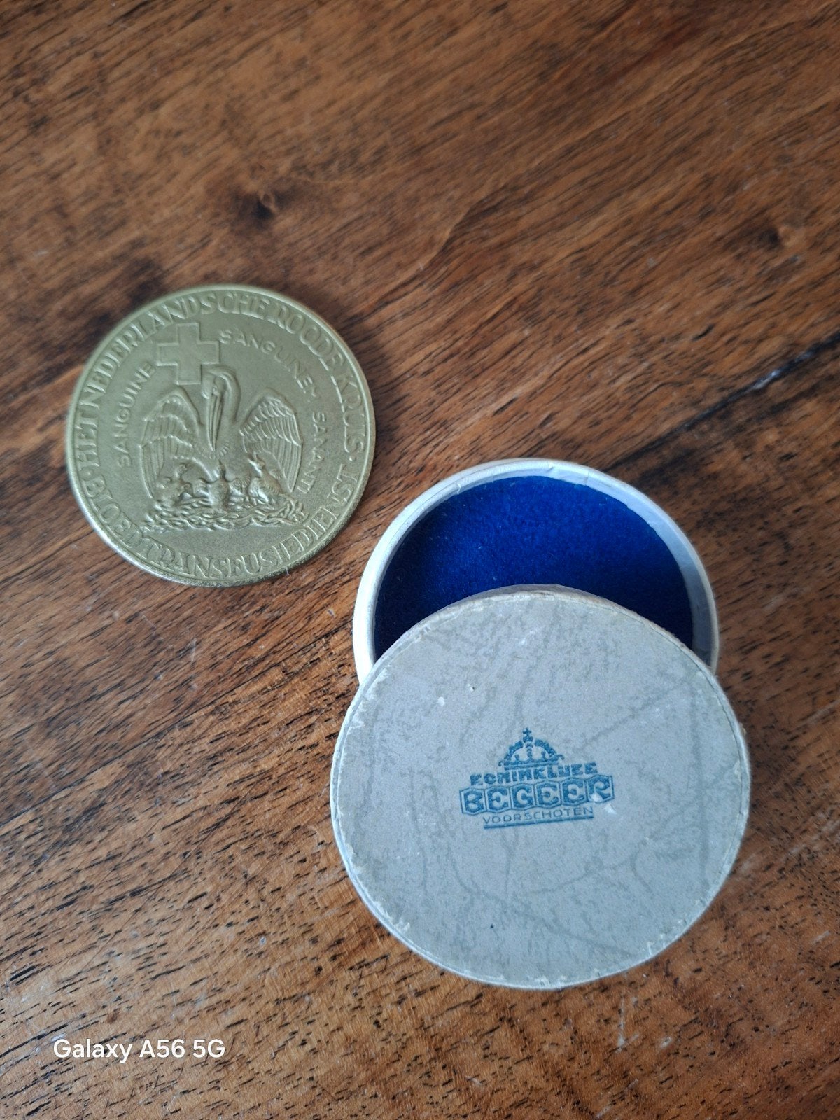 Zeldzame Dr. Karl Landsteiner medaille met doosje, Ophalen of Verzenden, Koningin Juliana, Overige waardes, Losse munt