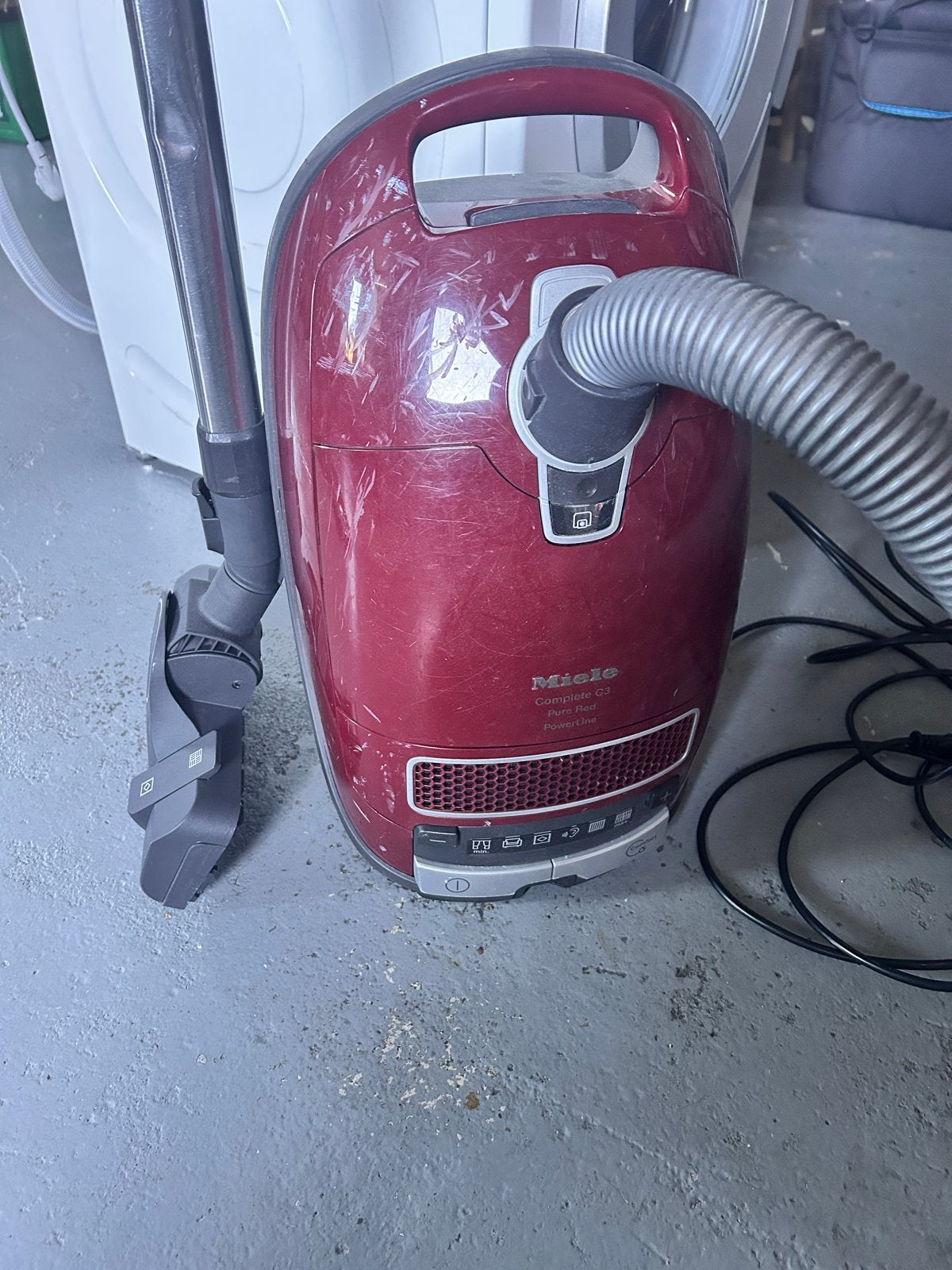 Miele Complete C3 Pure Red PowerLine - Defect, Ophalen, Niet werkend, Sledestofzuiger, Miele