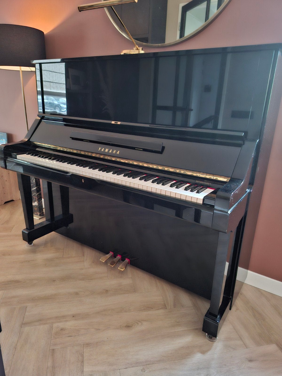 Prachtige, hoogwaardige Yamaha X 131 – 1978 – volledig gerev, Muziek en Instrumenten, Ophalen, Gebruikt, Zwart, Hoogglans