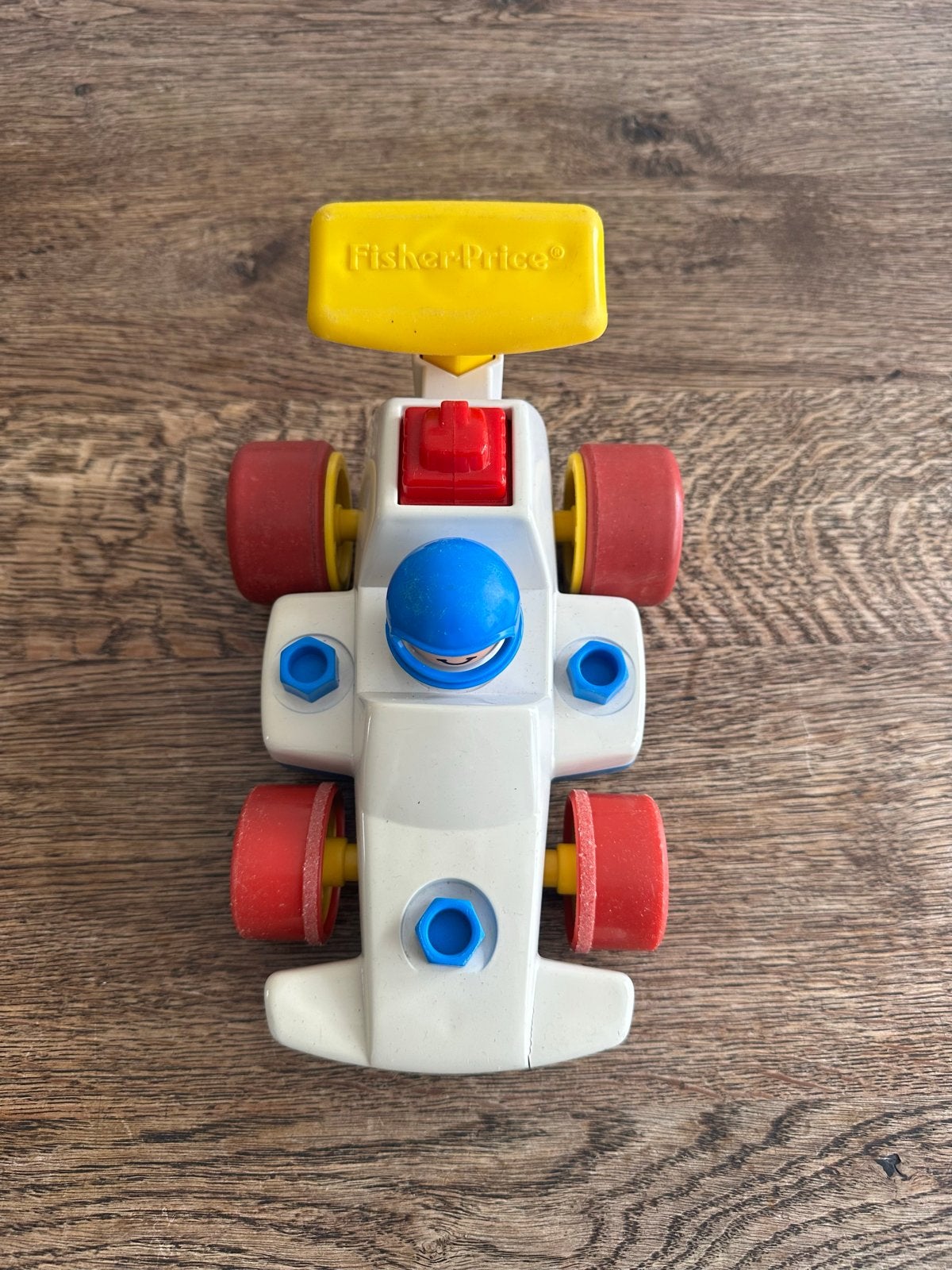 Fisher-Price Take Apart Race Car (#184) uit 1984, Ophalen of Verzenden, Gebruikt, Auto of Voertuig
