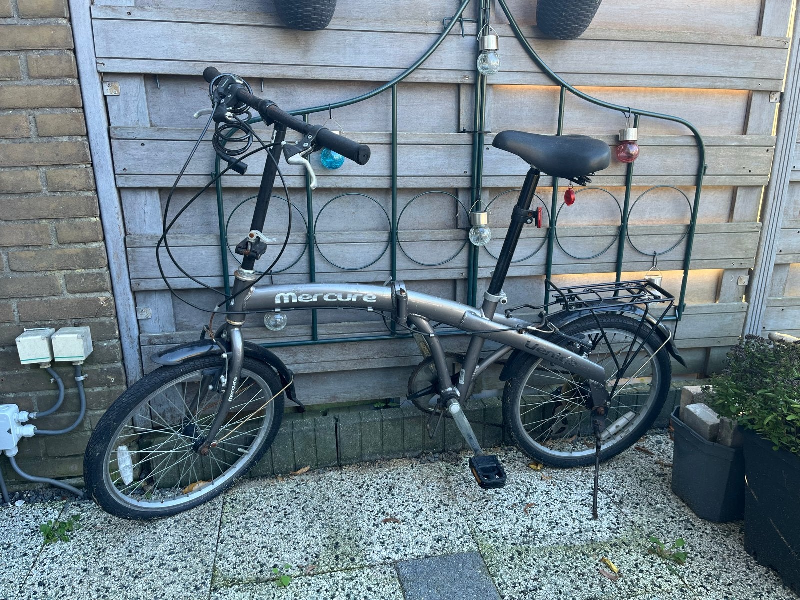 Mercure vouwfiets - Ideaal voor woon-werkverkeer, 20 inch of meer, Gebruikt, Velgrem, Versnellingen