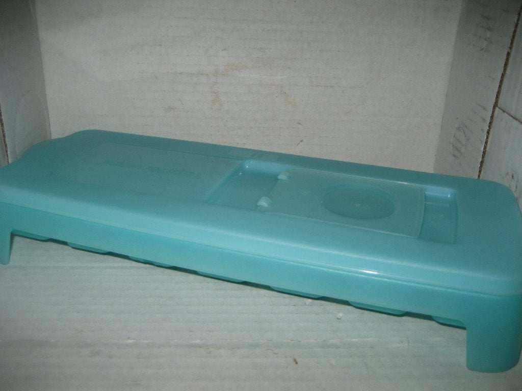 Handige Tupperware ijs blokjes doos, Gebruikt, Blauw, Overige typen, Ophalen of Verzenden