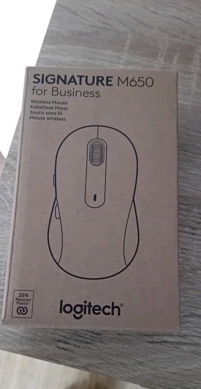 Logitech Signature M650 Draadloze Muis /Mouse, Computers en Software, Muizen, Ophalen of Verzenden