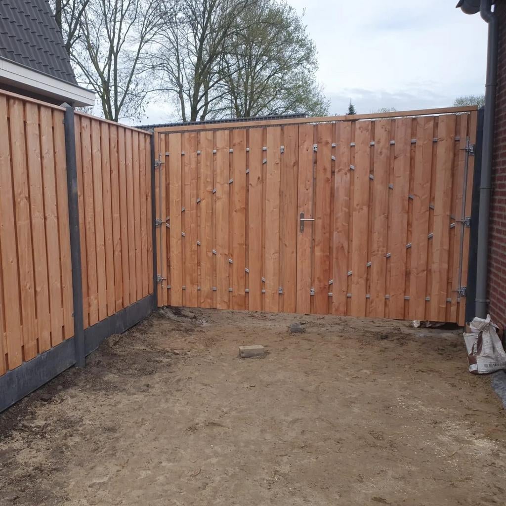 Schutting voordelig geplaatst, 1 tot 2 meter, 6 meter of meer, Nieuw, Ophalen of Verzenden