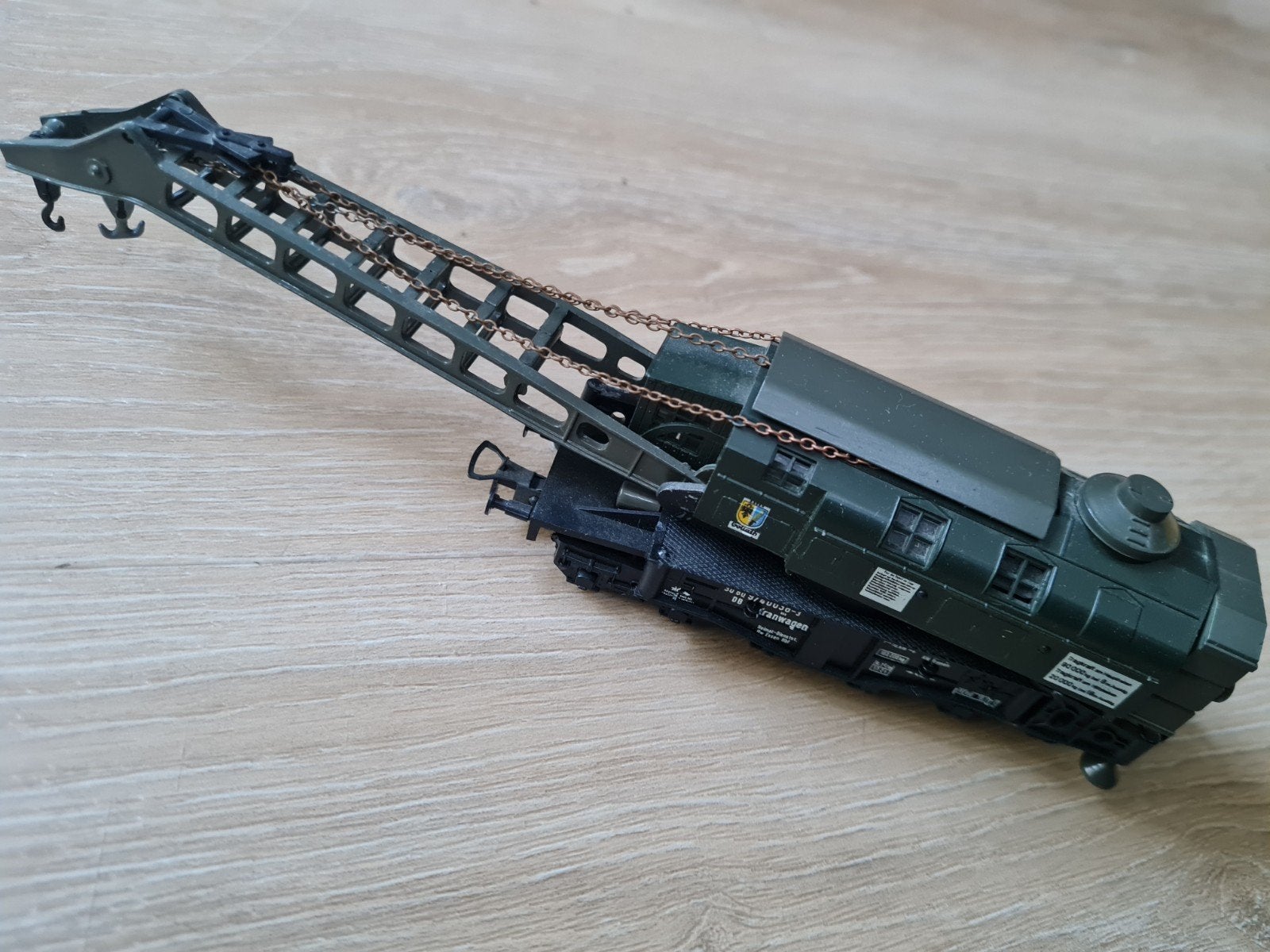 Märklin en andere modeltreinwagons en kraan, Wisselstroom, Gebruikt, Wagon, Ophalen of Verzenden