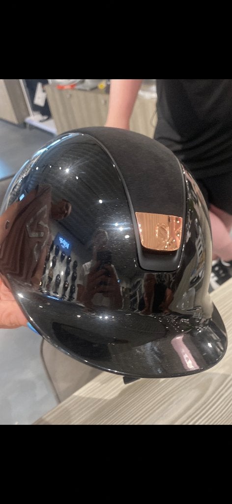 Samshield cap maat M doos+liner 59, Dieren en Toebehoren, Dames, Dressuur, Ophalen of Verzenden, Zo goed als nieuw