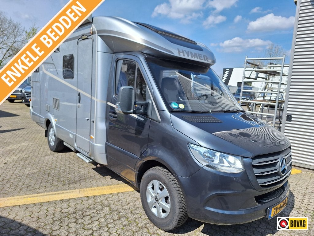 Hymer B-MCT 580 2 APARTE BEDDEN+LEVELSYSTEEM-AUTOMAAT, Automaat, Chemisch toilet, Luifel, Ringverwarming