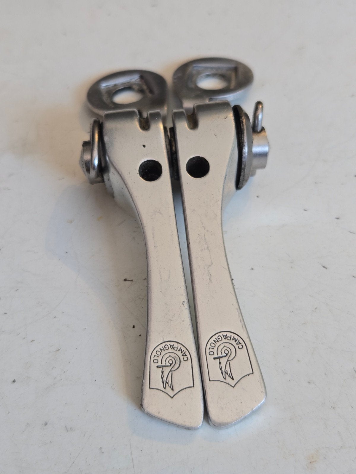 te koop mooie campagnolo c-record verstellers., Fietsen en Brommers, Fietsonderdelen, Ophalen of Verzenden