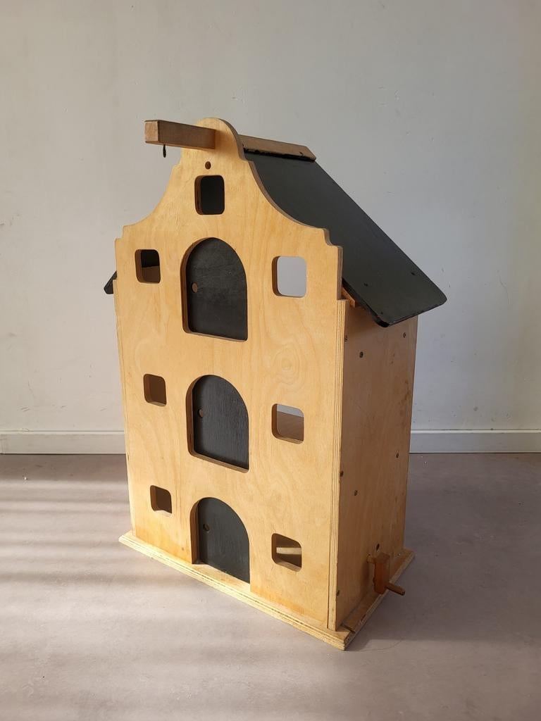 Stevig houten speelgoed pakhuis / poppenhuis, Kinderen en Baby's, Speelgoed | Poppenhuizen, Ophalen, Gebruikt, Poppenhuis
