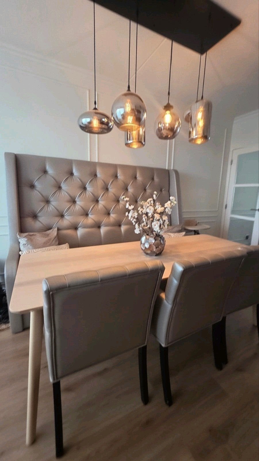 ikea lisabo eettafel 200x78, Ophalen, Rechthoekig, 200 cm of meer, 50 tot 100 cm