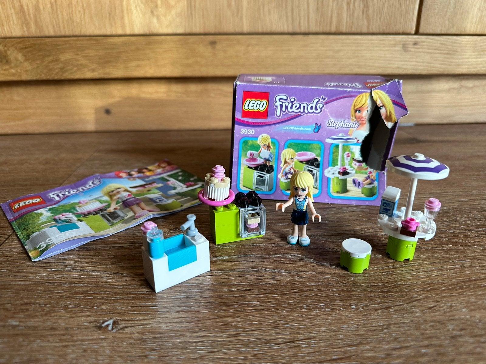 LEGO Friends Stephanie's Buitenkeuken 3930 - Compleet, Ophalen of Verzenden, Zo goed als nieuw, Overige merken
