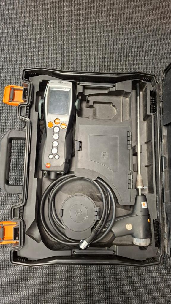 Testo Rookgasanalyseapparaat in koffer, Doe-het-zelf en Verbouw, Meetapparatuur, Ophalen, Gebruikt