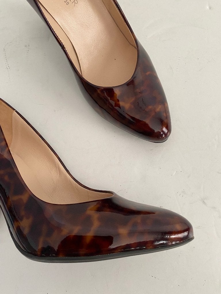 K283 Nieuw: Peter Kaiser maat 37 pumps schoenen hak bruin, Kleding | Dames, Schoenen, Peter Kaiser, Pumps, Bruin, Nieuw