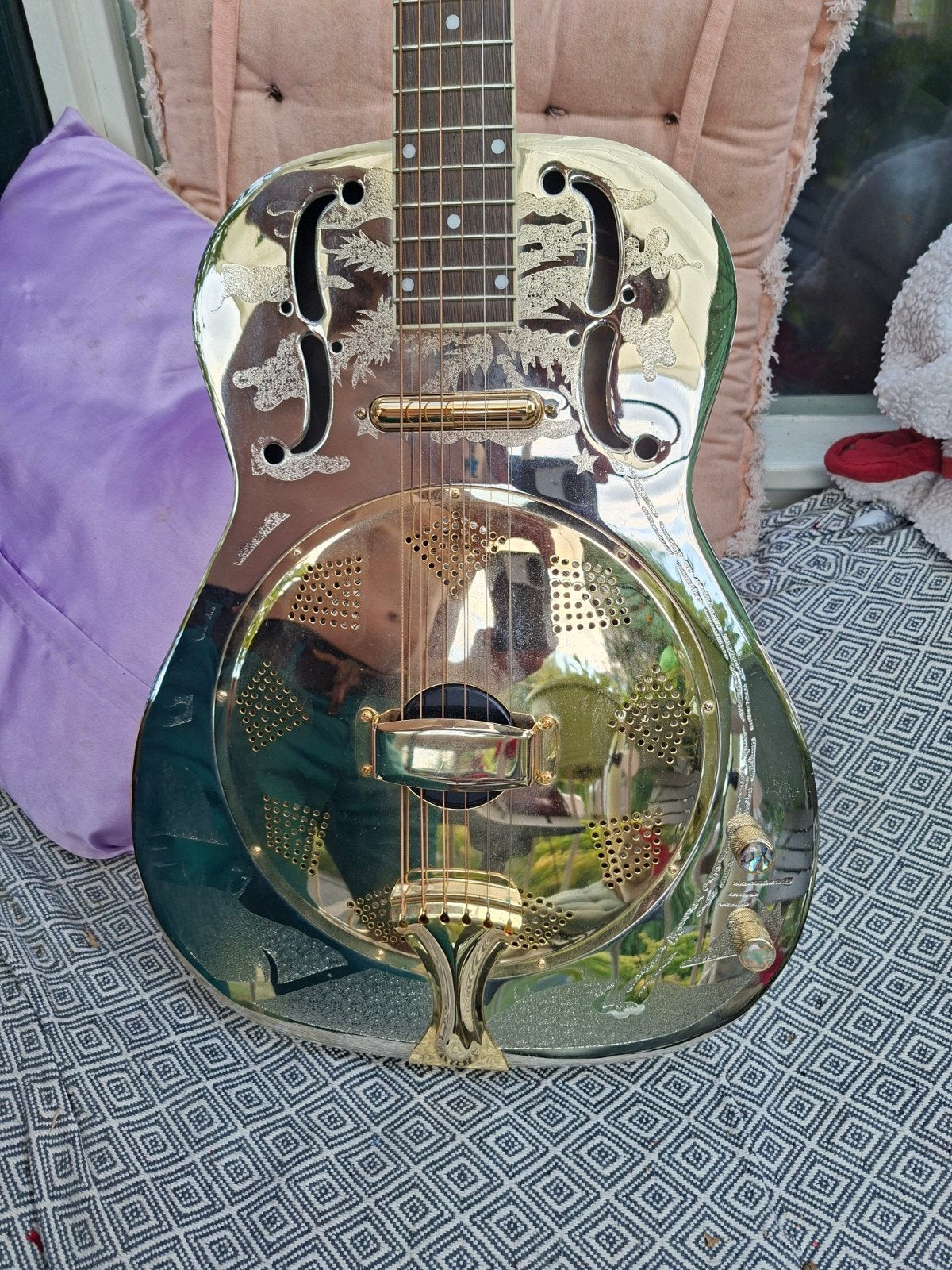 HB harley benton (thomann de) resonator gitaar, Ophalen, Gebruikt, Hollow body, Overige merken