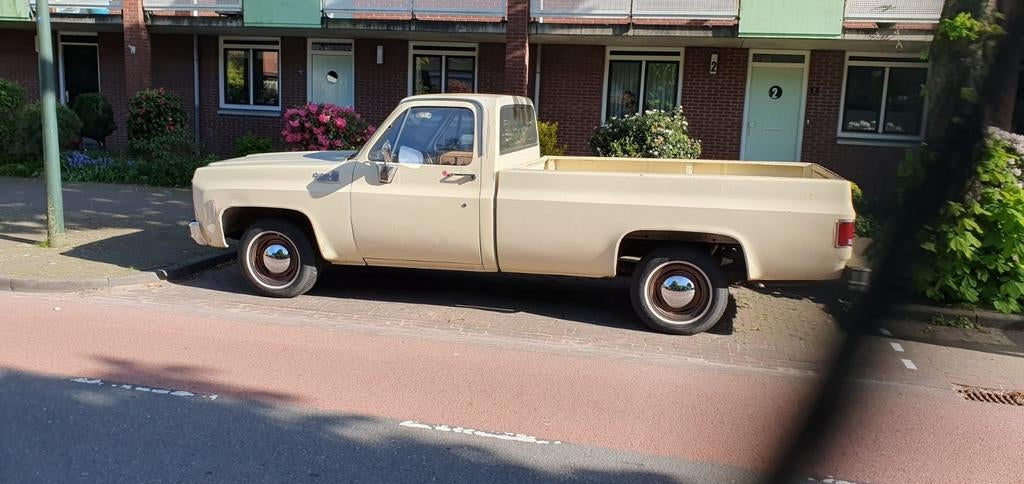 Chevrolet Pick up C10 Custom Deluxe 1980 Benzine, Automaat, Pick-up, Beige, Particulier
