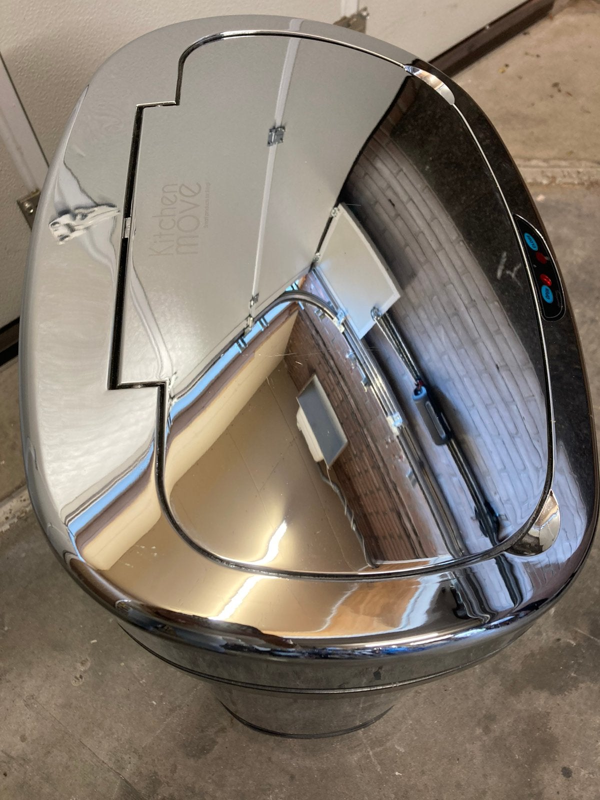 Kitchen move prullenbak met sensor 58L, 40 liter of meer, Ophalen, Zo goed als nieuw