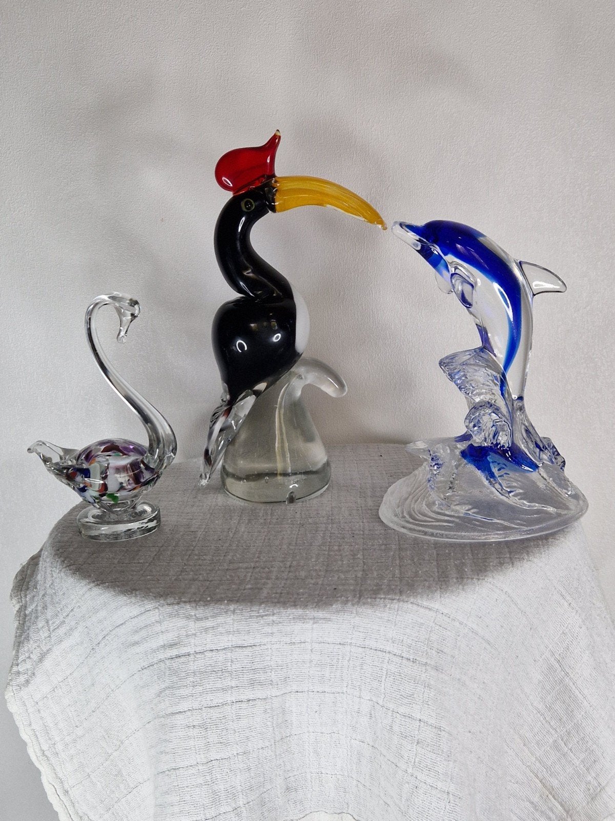 glazen beeldje Murano-stijl, Verzamelen, Ophalen, Zo goed als nieuw, Figuurtje