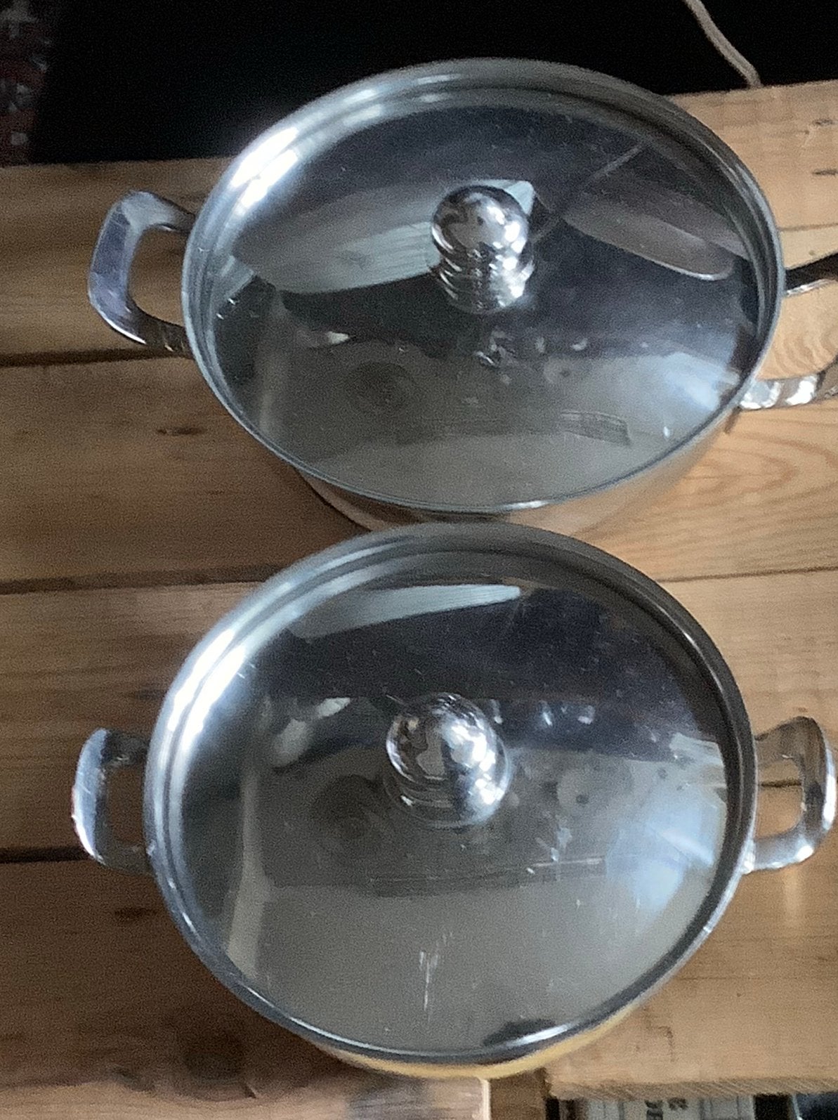 Gero zilmeta kleine pannen rvs, Huis en Inrichting, Ophalen of Verzenden, Gebruikt, Rvs, Pannenset