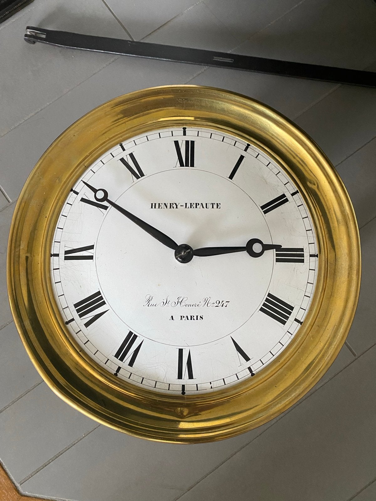Antieke Henry-Lepaute regaluteur klok met slinger, Parijs, Ophalen