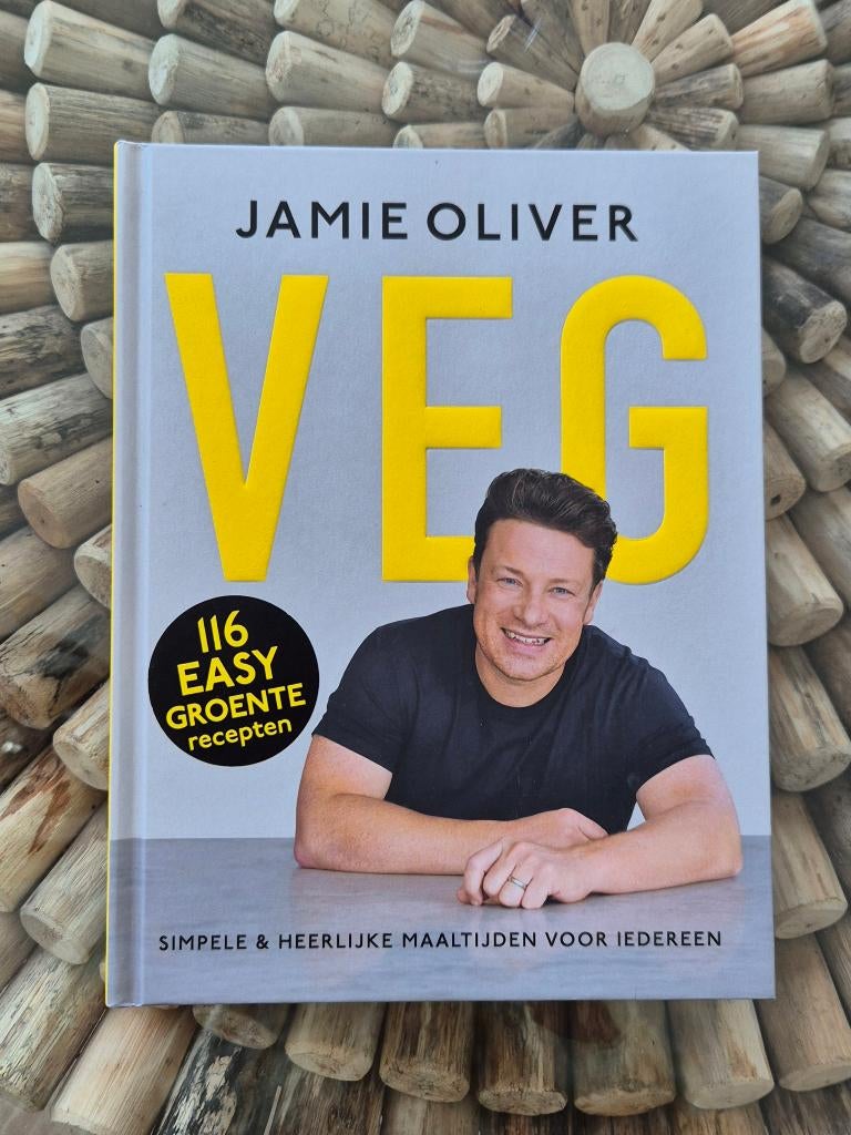 Kookboek - VEG - Jamie Oliver, Boeken, Kookboeken, Ophalen, Vegetarisch, Tapas, Hapjes en Dim Sum, Zo goed als nieuw