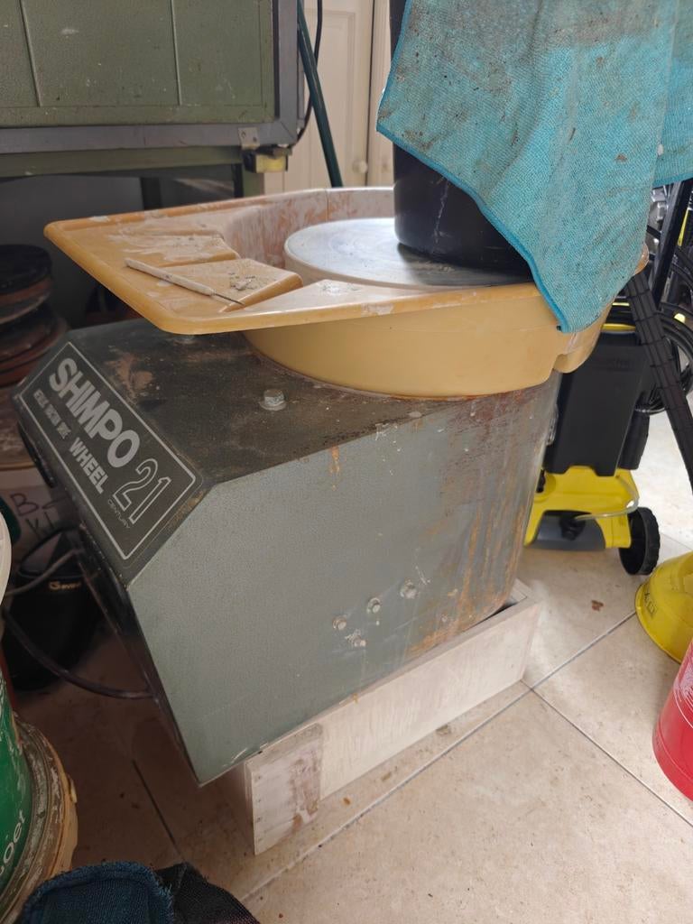 Shimpo RK-10 Draaischijf - Stil en Volledig Werkend, Hobby en Vrije tijd, Pottenbakken, Ophalen