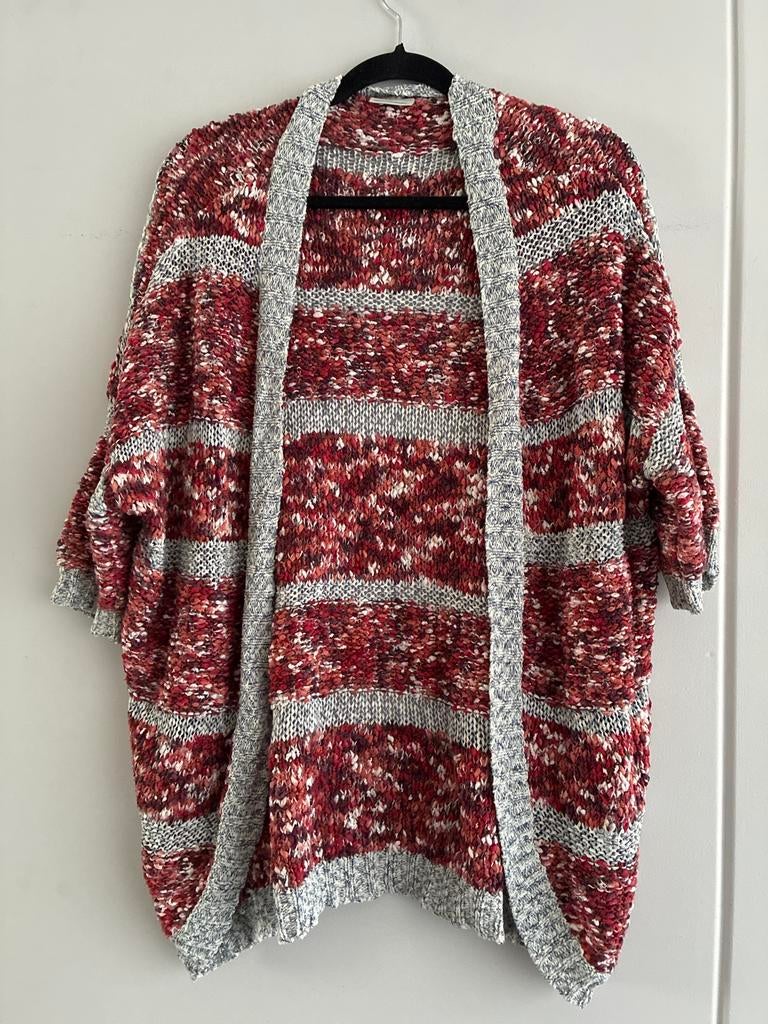 Noisy May gebreid vest maat S, Ophalen of Verzenden, Gedragen, Maat 36 (S), Rood