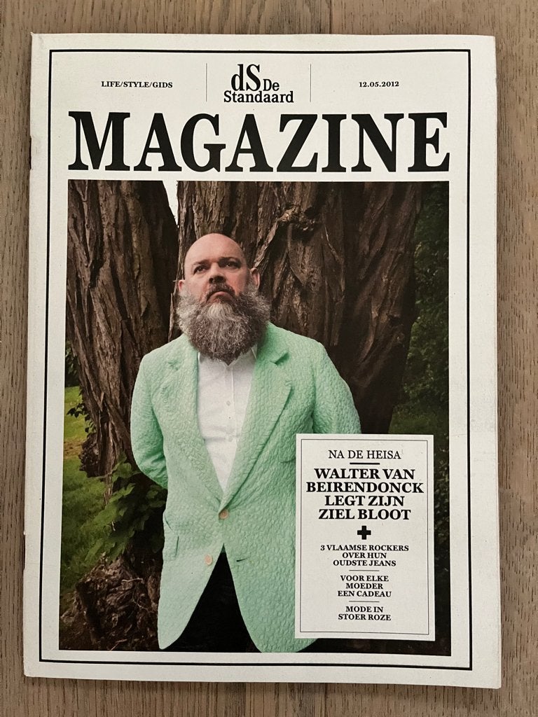 WALTER VAN BEIRENDONCK - coverstory DS Magazine *2012* NIEUW, Ophalen of Verzenden, Nieuw, Glossy