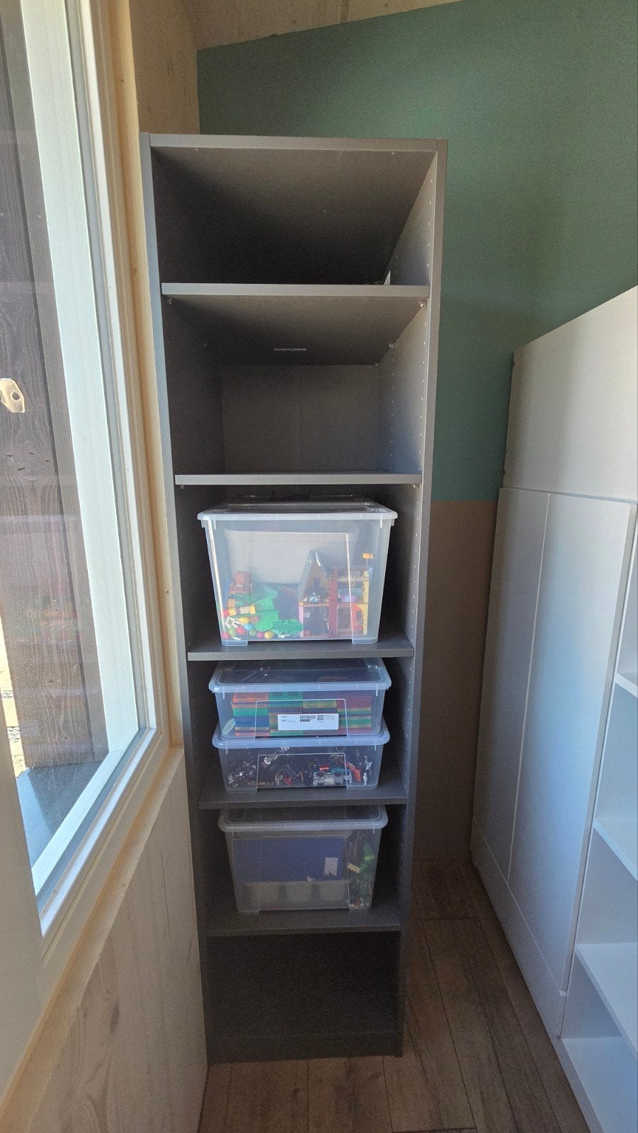 Pax kast 50x58x200cm, Ophalen, Met plank(en), 200 cm of meer, 50 tot 100 cm
