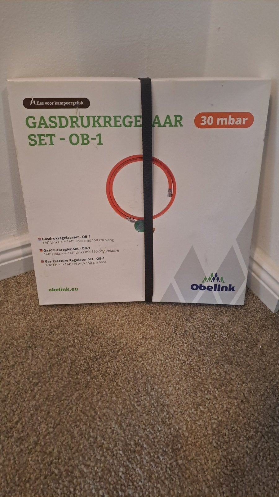 Gasdrukregelaar 30mbar set - ob-1, Ophalen of Verzenden, Nieuw