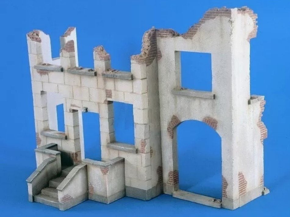 Verlinden 1:35 Ruined street section, Hobby en Vrije tijd, Modelbouw | Figuren en Diorama's, Ophalen of Verzenden, Zo goed als nieuw
