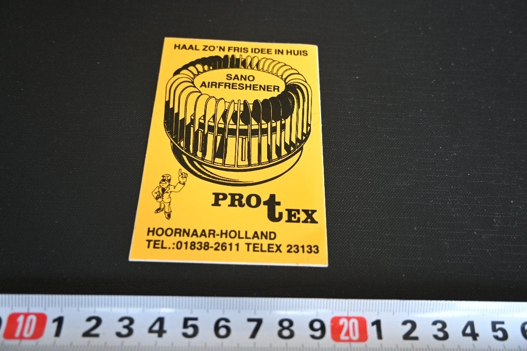 sticker Hoornaar TROTEX Sano airfreshener  01838-2611, Verzamelen, Ophalen, Zo goed als nieuw
