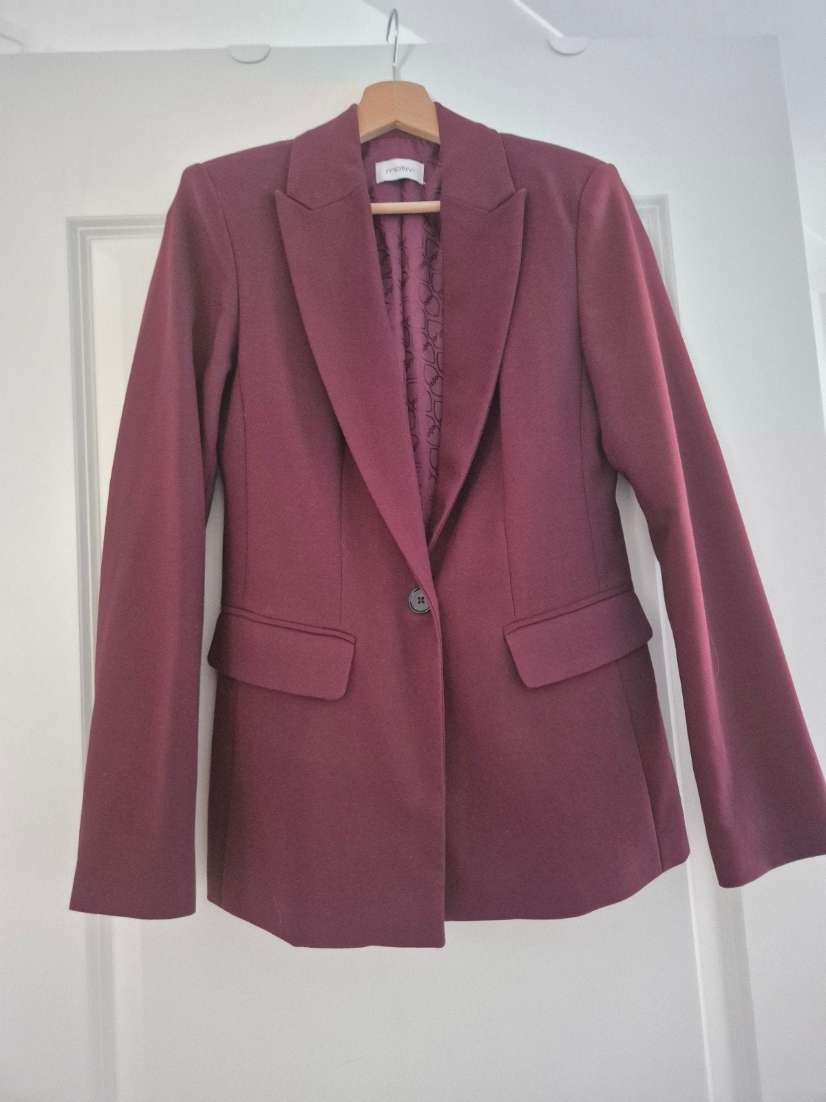 mooie  dames blazer bordeaux mt 36 Motivi zgan!, Ophalen of Verzenden, Zo goed als nieuw, Jasje, Maat 36 (S)