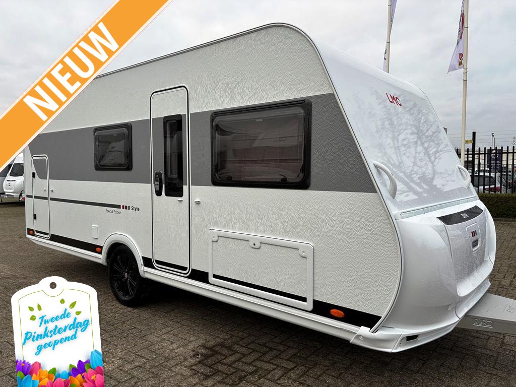 LMC Style Special 490K met stapelbed, Caravans en Kamperen, Caravans, Dwarsbed, Treinzit, Schokbreker, 5 tot 6 meter