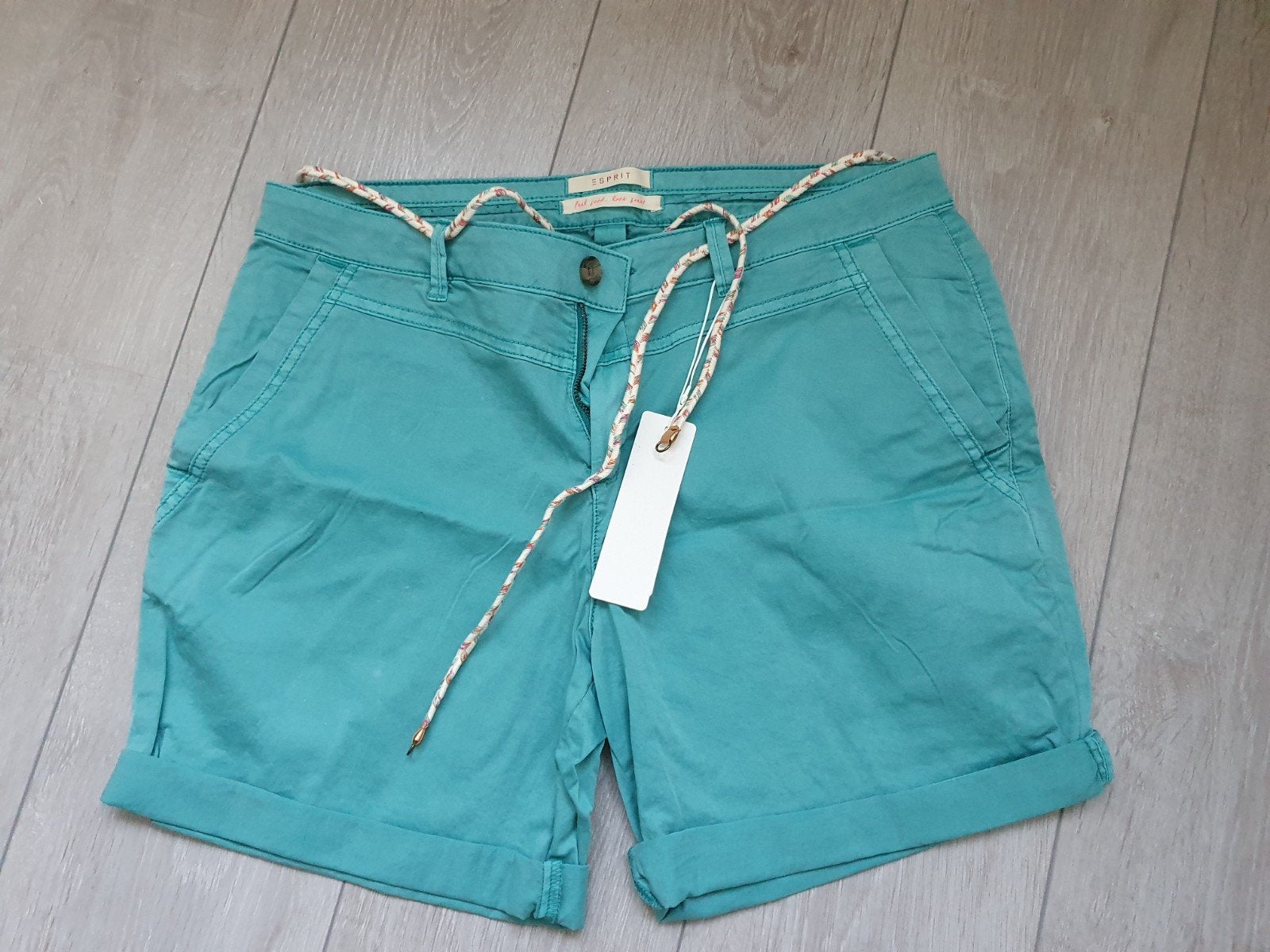 Esprit Short, Maat 38/40 (M), Kort, Blauw, Nieuw