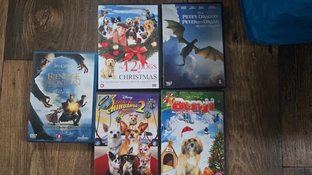 Diverse kinder DVD's, Ophalen of Verzenden, Zo goed als nieuw