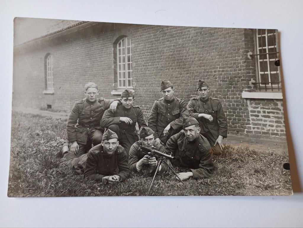 Militaria Fotokaart Militairen, Verzamelen, Ophalen of Verzenden, Voor 1920, Ongelopen