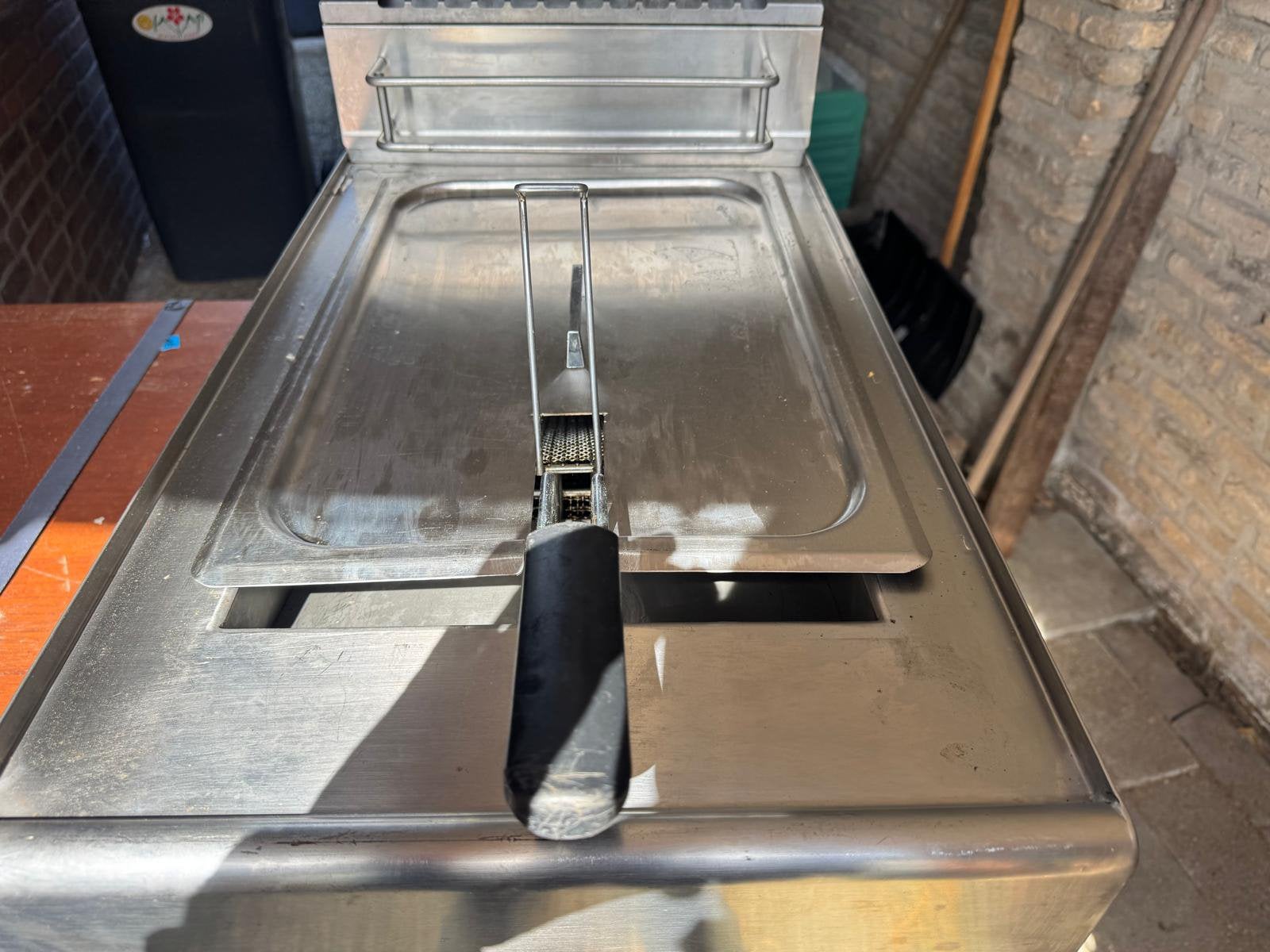 Modular fun 700 gas friteuse 400 mm 13 liter propaan, 4 liter of meer, Ophalen, Zo goed als nieuw