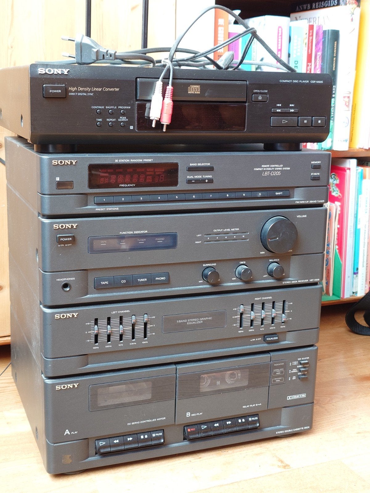 Sony stereosysteem met luidsprekers, Ophalen, Cd-speler, Sony