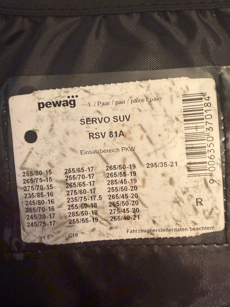 Pewag Servo SUV RSV 81A sneeuwkettingen (NIEUW), Auto diversen, Ophalen of Verzenden, Nieuw