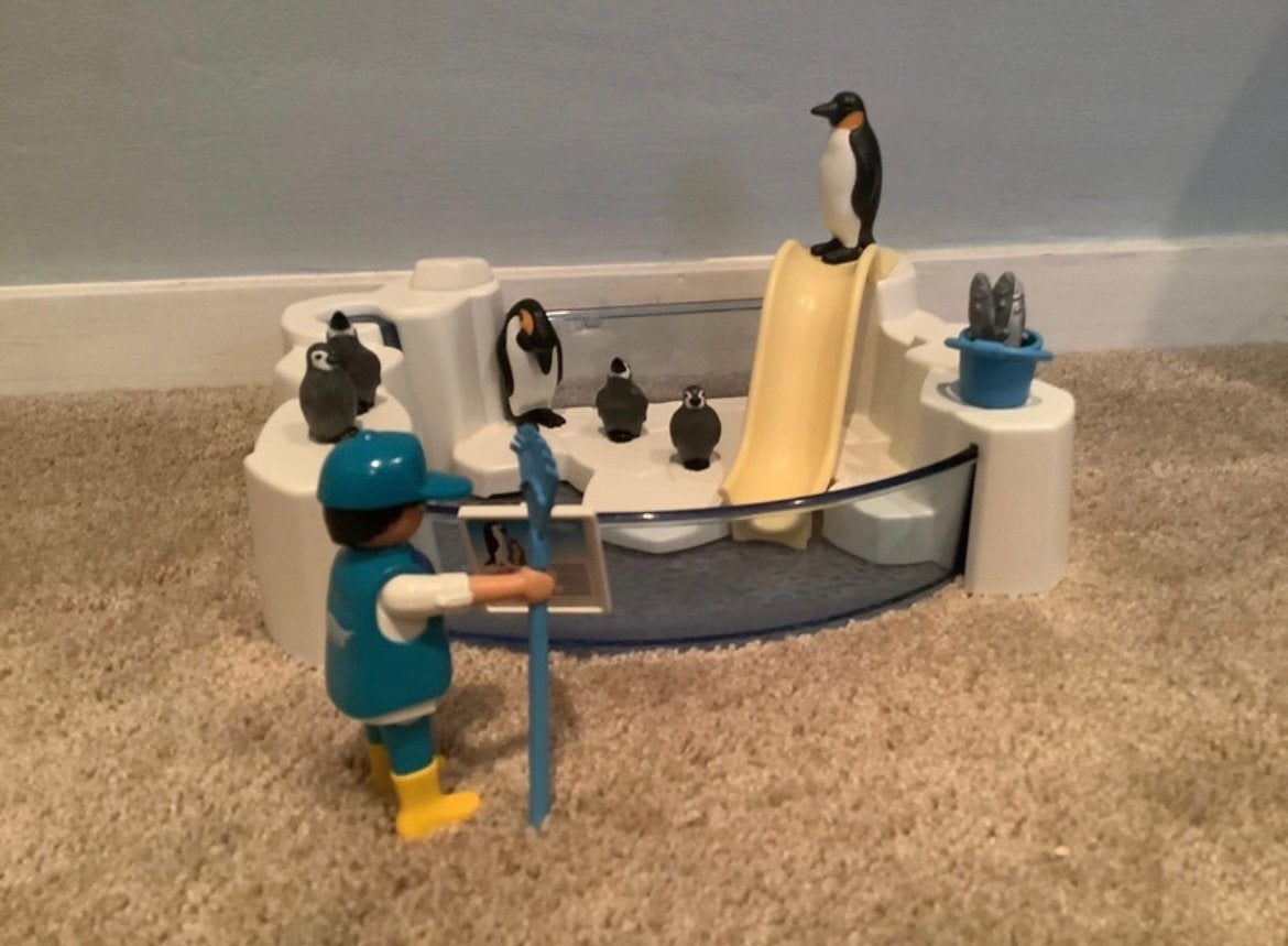 Pinguinverblijf playmobil 9062, Gebouw, Complete set, Zo goed als nieuw, Family fun