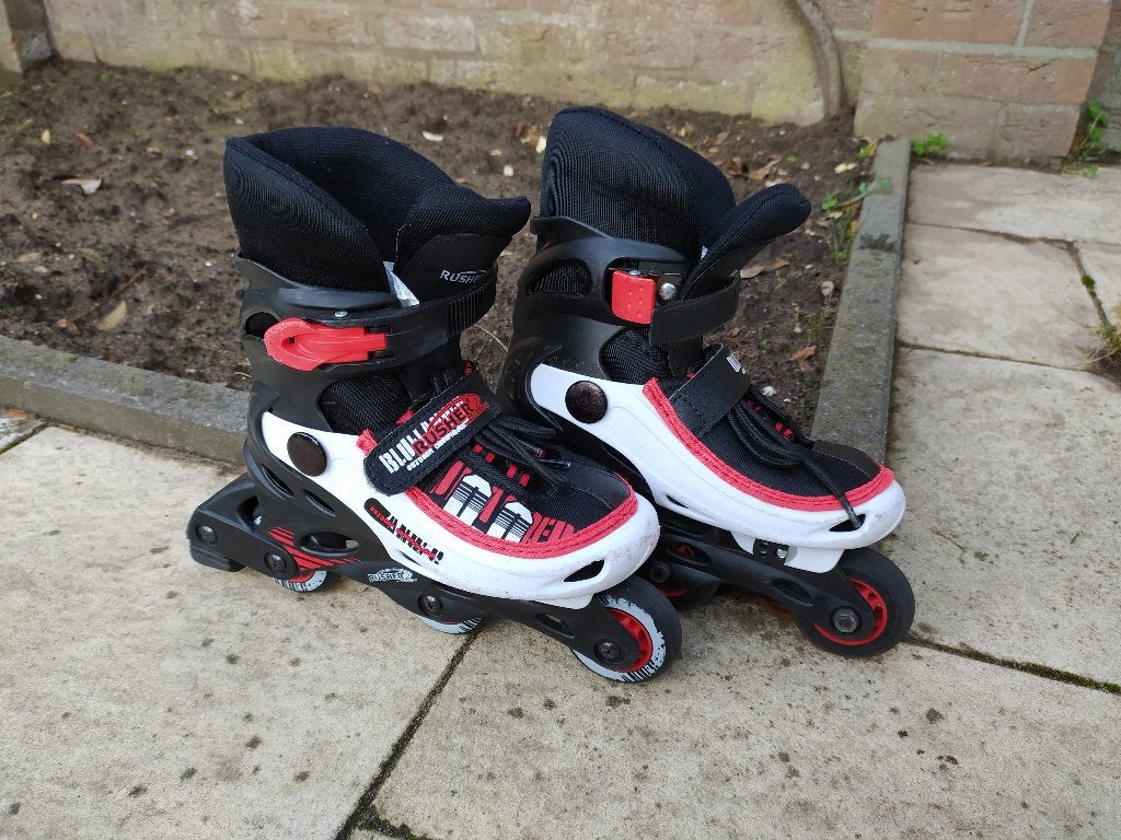 Rusher kinder skates rood maat 31-34, Overige merken, Gebruikt, Kinderen, Overige typen