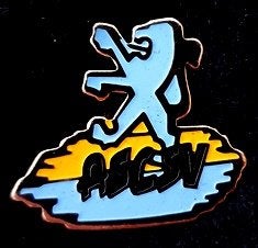 Peugeot ASCSV pin, Ophalen of Verzenden, Nieuw, Transport, Speldje of Pin