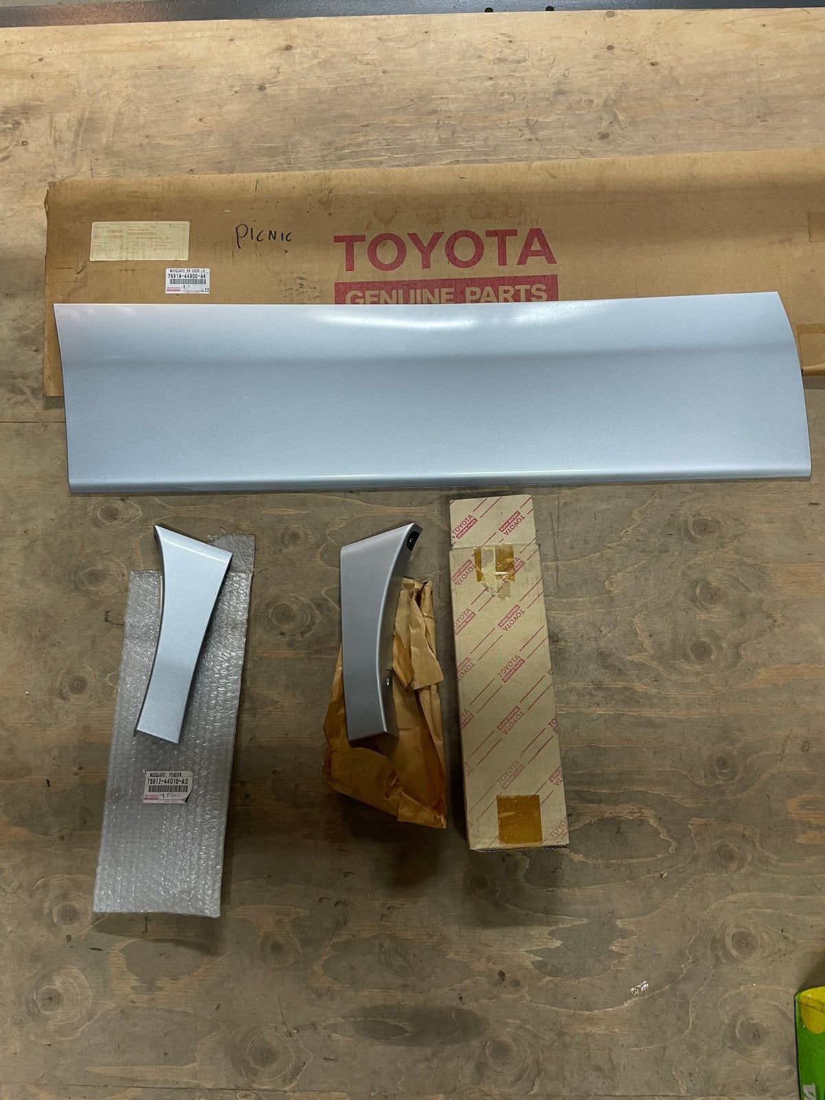 Toyota picnic deur sierlijsten rand nieuw, Ophalen of Verzenden