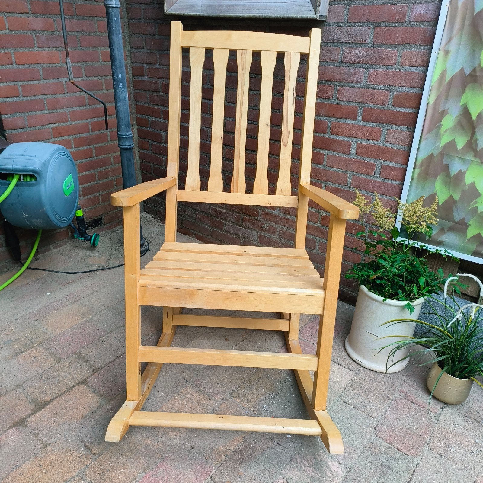 Nieuwe houten schommelstoel, Ophalen, Overige kleuren, Klassiek, Nieuw