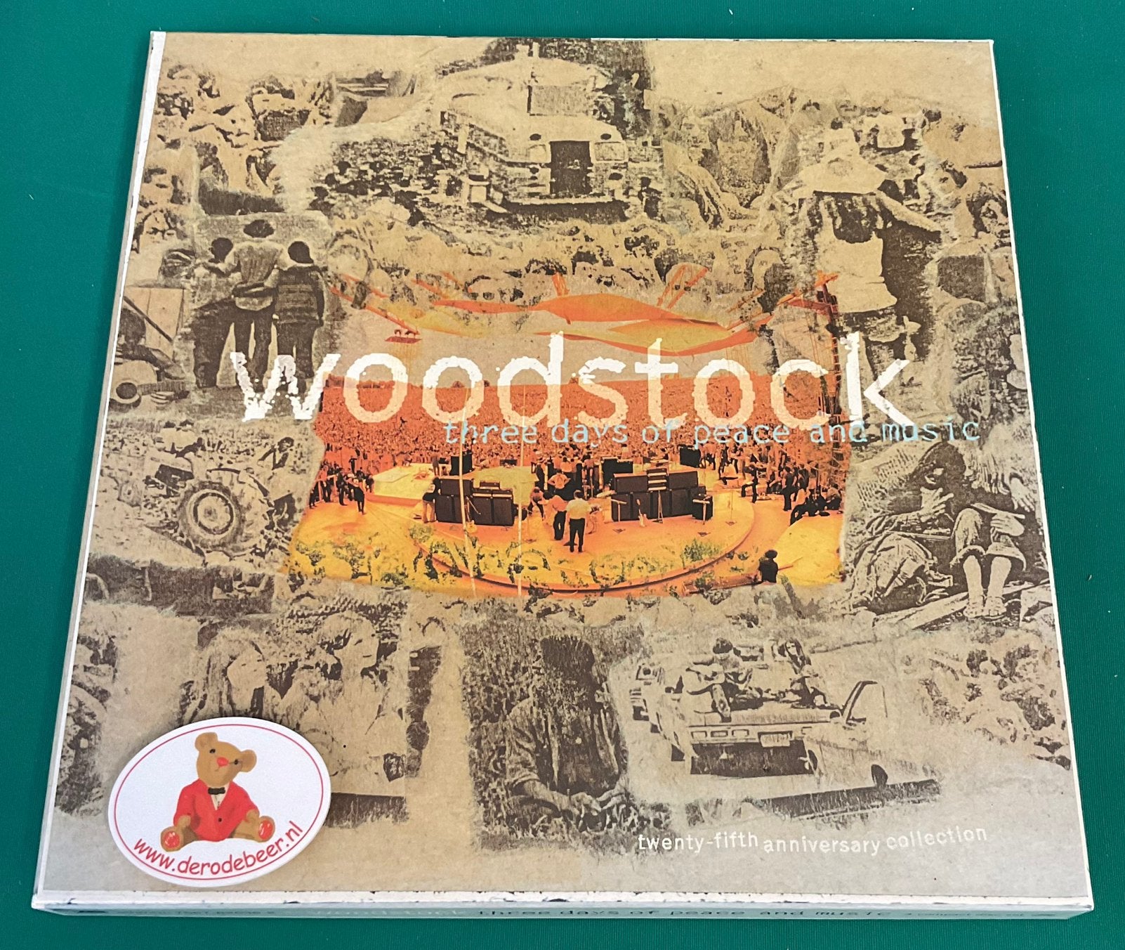 CD box Woodstock 25th anniversary collection, Boxset, Pop, Ophalen of Verzenden, Zo goed als nieuw